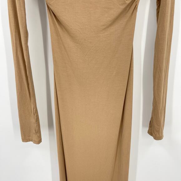 Helsa Tan Maxi Dress - Picture 6 of 12